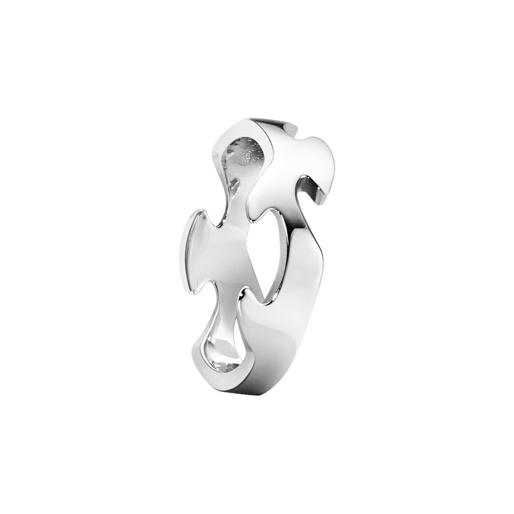 Fusion Center 18K Hvidguld Ring