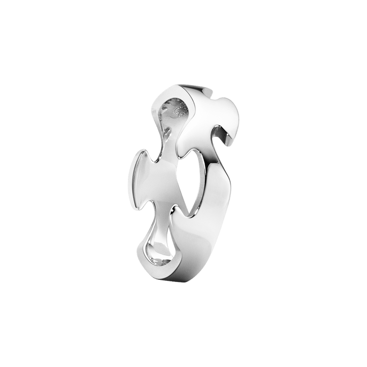 Fusionszentrum 18k Weißgoldring