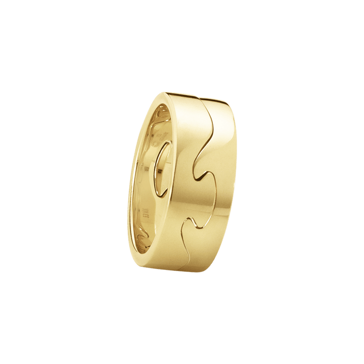 Fusion End 18K Gold Rings