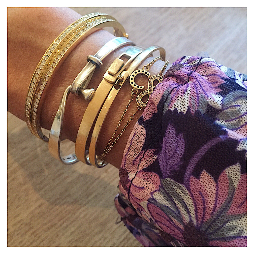 Halo 18K Guld Armring m. Diamanter 1.72 ct