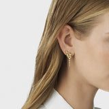 Moonlight Grapes 18K Gold Earring w. Diamond 0.11 ct