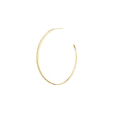 Glow Large Gold Plated Hoop