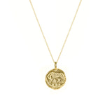 The Roman Coin Gold Plated Necklace