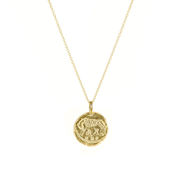 The Roman Coin Gold Plated Necklace