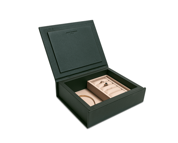 Forest Leather Jewelry Box, Small