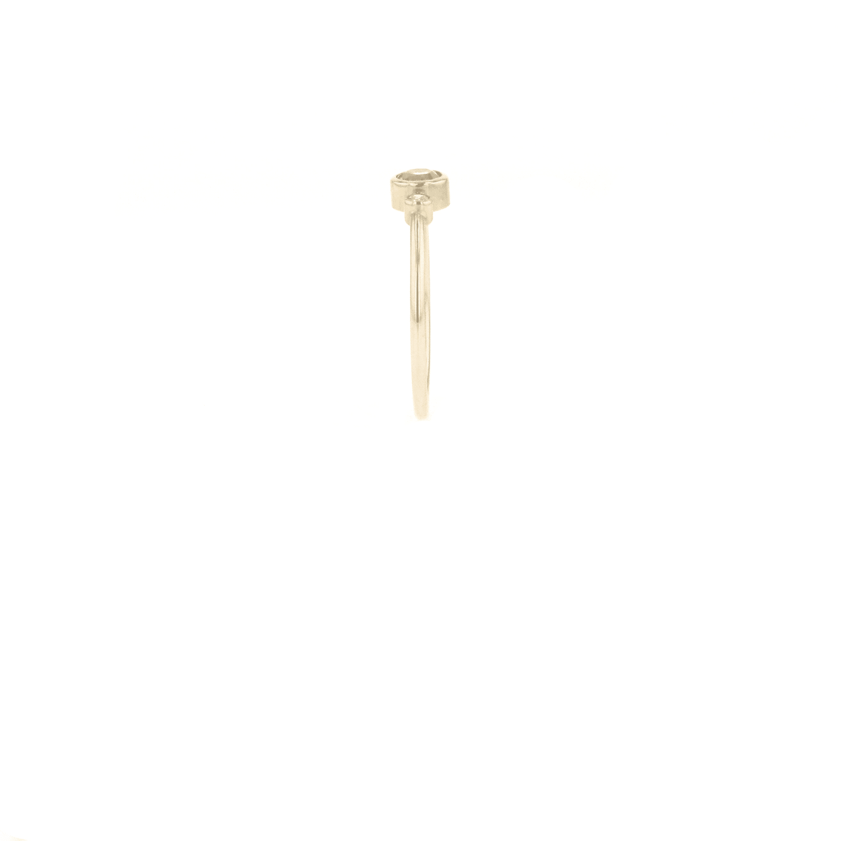 Miss Mollie 14K Gold Ring w. Diamonds