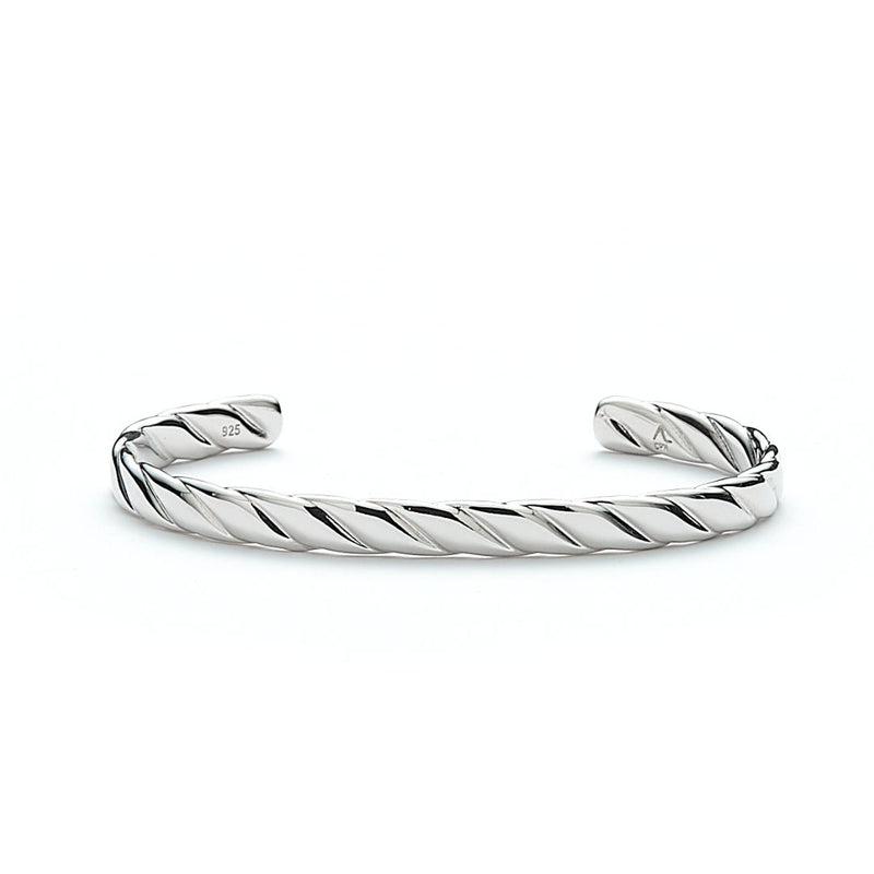 Hope Cable Silver Bracelet
