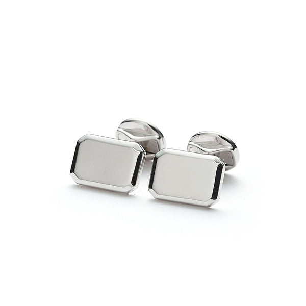 Hope quadratische Cufflinks aus Silber