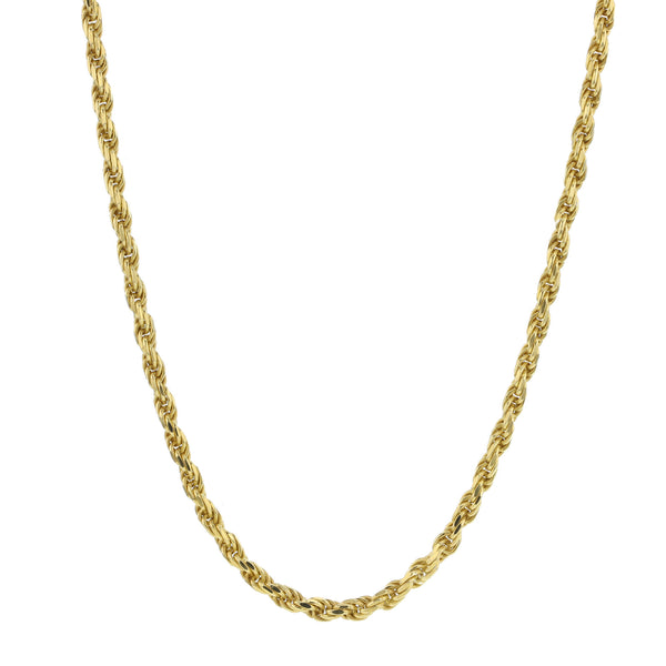 Rope Gold Plated Necklace