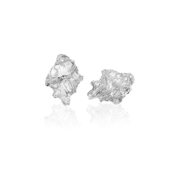 Hematite Silver Earrings