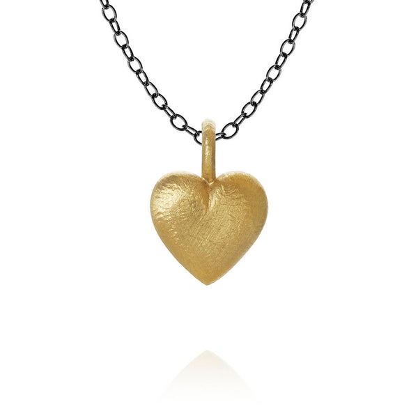 Heart 18K Guld Halskæde