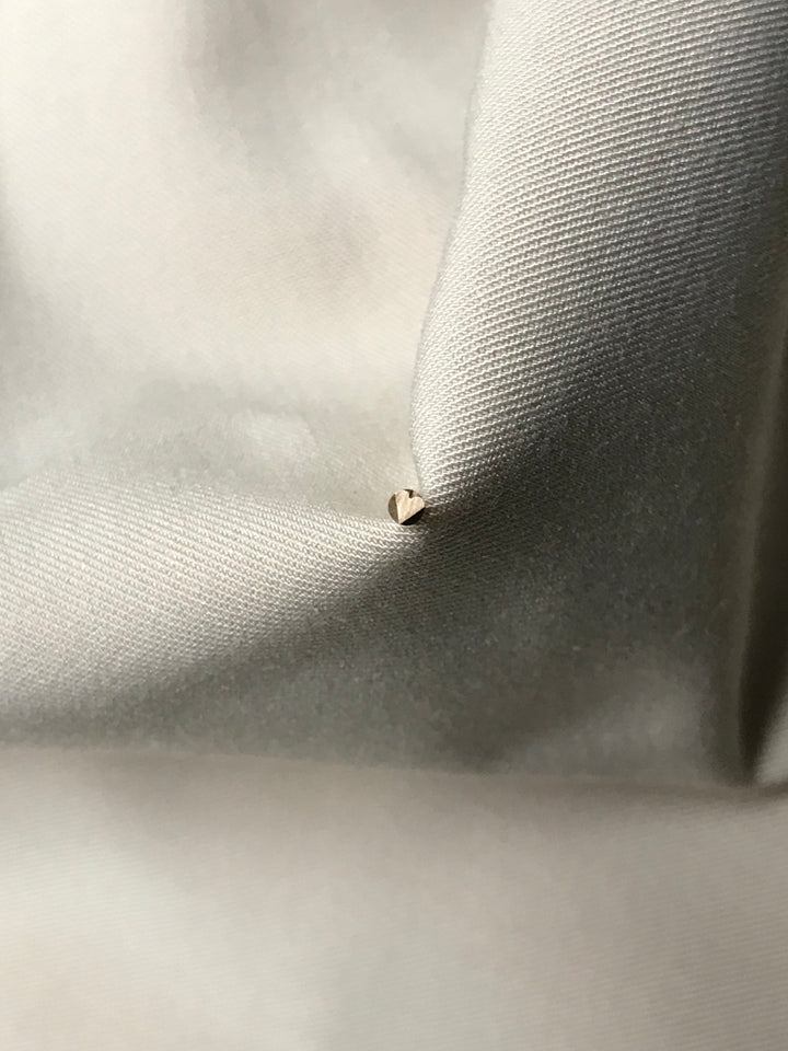 HEART DayIight Ohrstecker 14K Gold