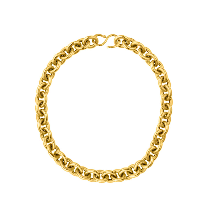 Chunky Chain Gold Plated Necklace