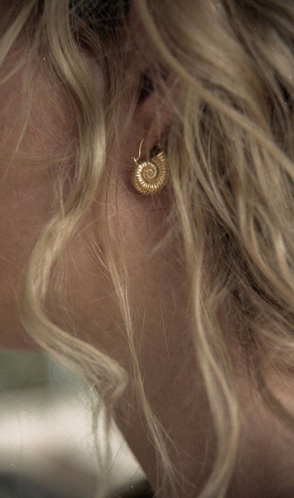 High Tide Hoops vergoldet