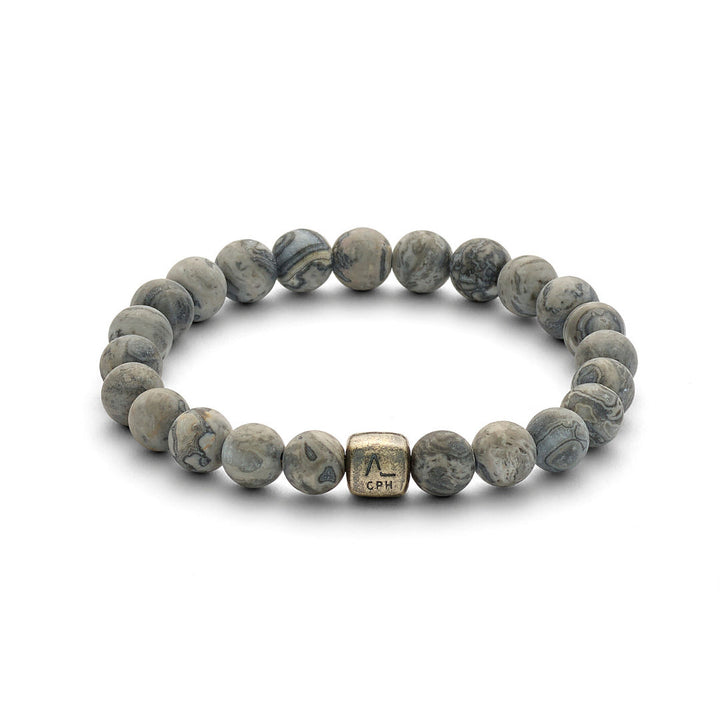 ColorUp Himalaya (8mm) Silver Bracelet