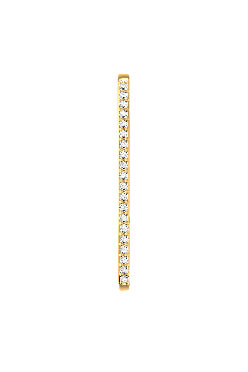 Honeymoon 18K Gold Earring w. Lab-Grown Diamonds