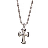 Hope Cross Silver Necklace