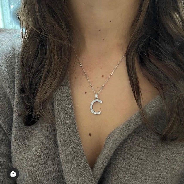 Signature Chain 18K Gold, Rosegold or Whitegold Necklace