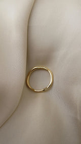 Filippa V 18K Gold Ring w. Diamonds