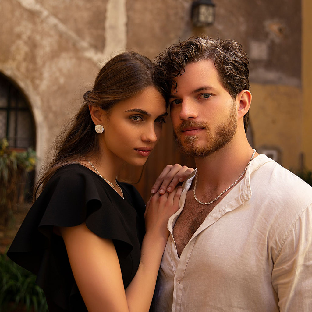 Fucine Romane | Sole Silver Earrings