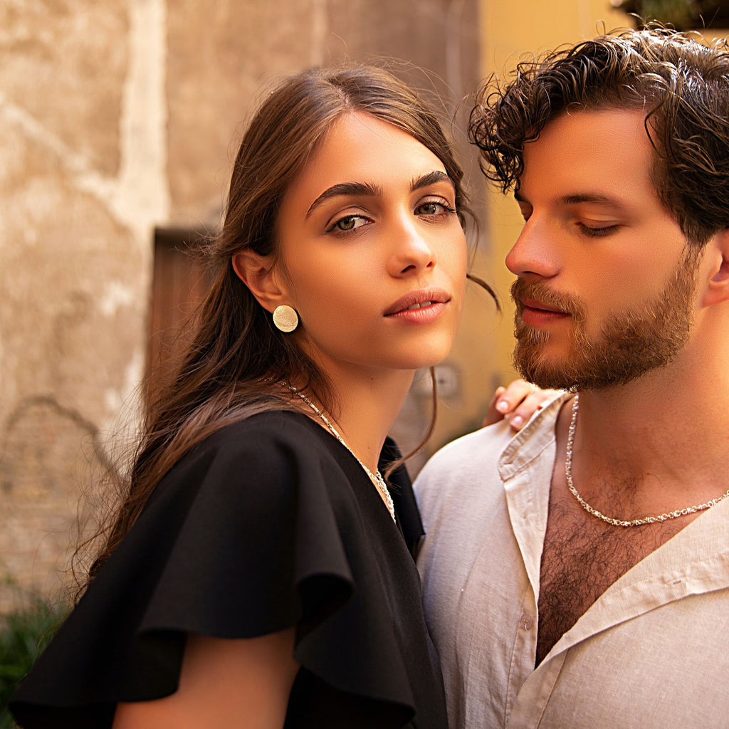 Fucine Romane | Sole Silver Earrings