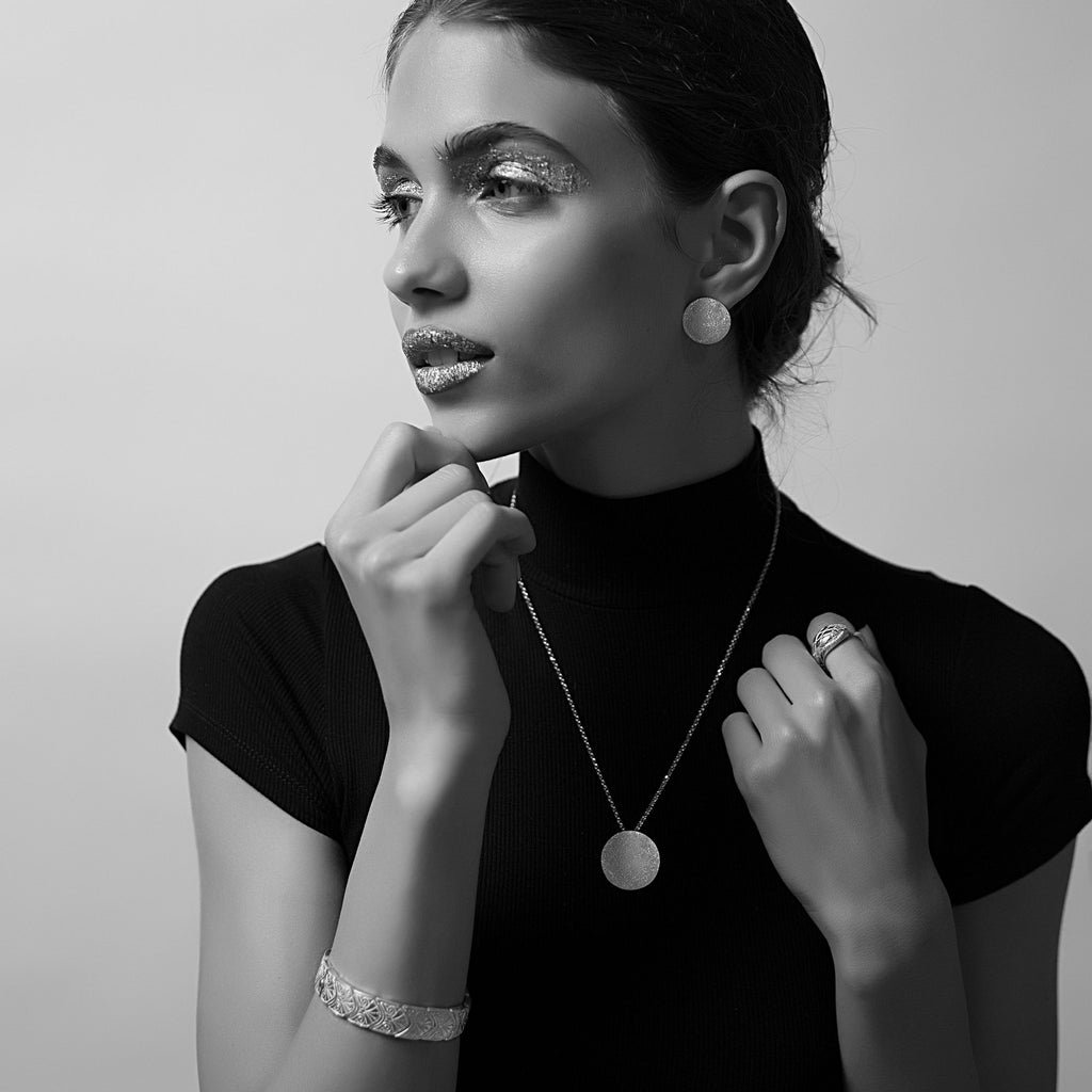 Fucine Romane | Sole Silver Earrings