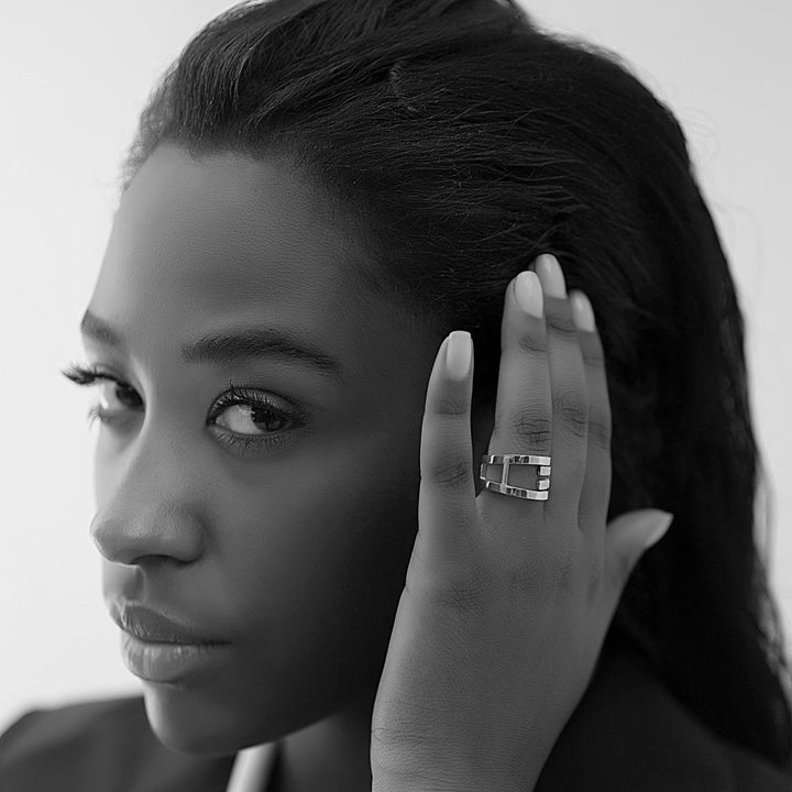 Fucine Romane | Emptiness Silver Ring