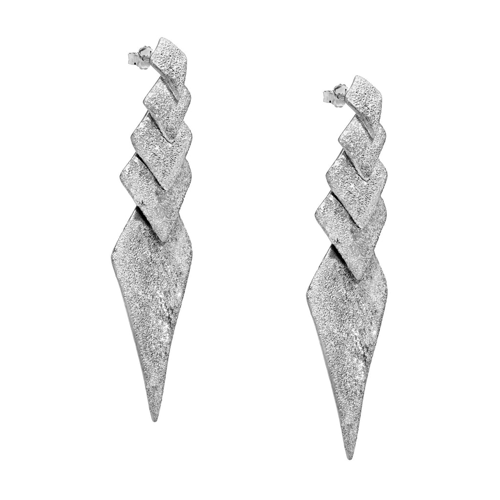 Fucine Romane | Rombi Silver Earrings