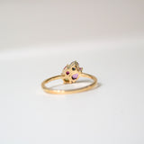 SOLD OUT Monara Mala 18K Gold Ring w. Sapphires