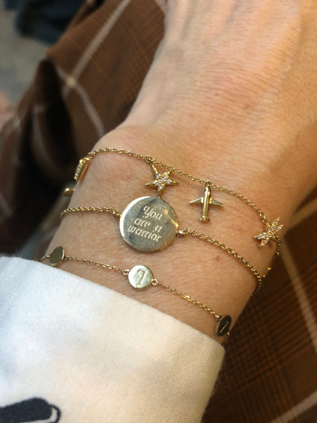 Family Bracelet Gold