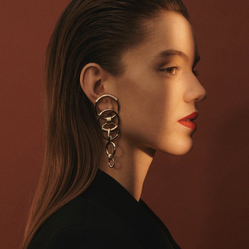 Marmont Show Earrings Gold Plated