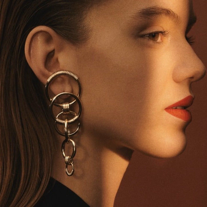 Marmont Show Øreringe Forgyldte