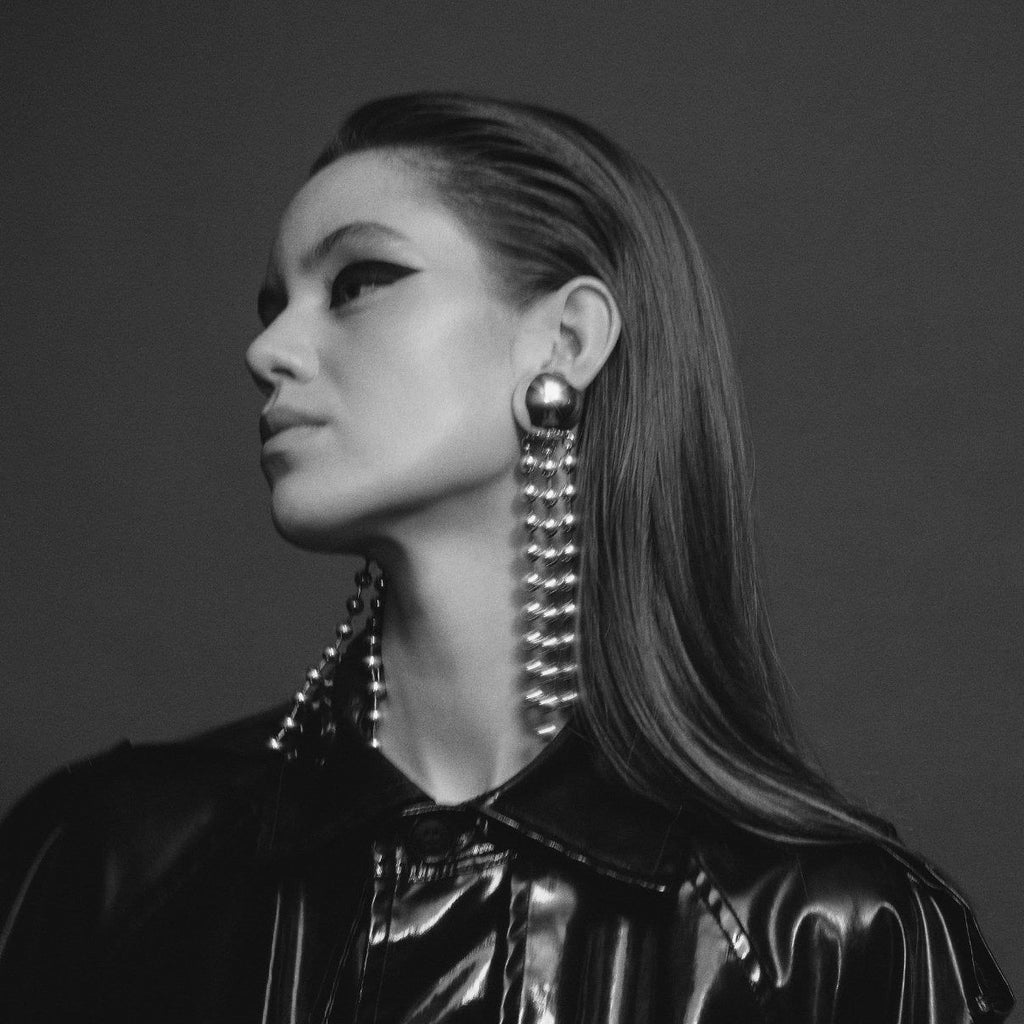 Champagne Øreringe Sølv