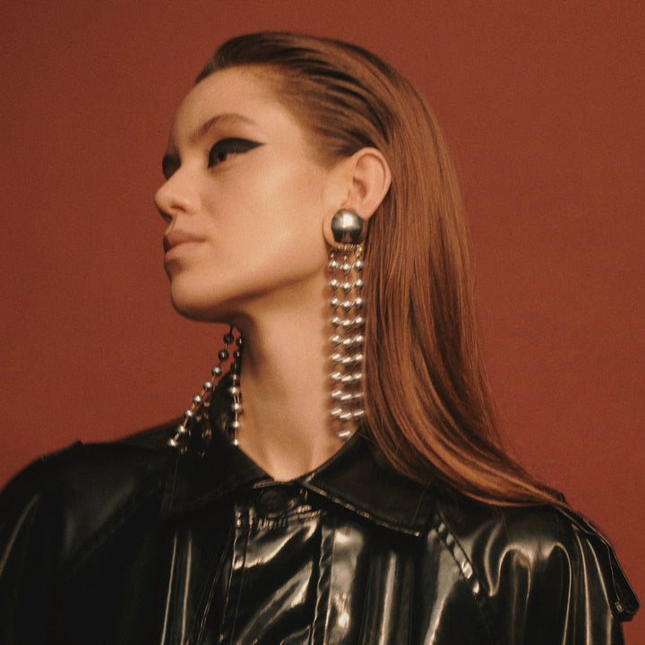 Champagne Earrings Gold Plated