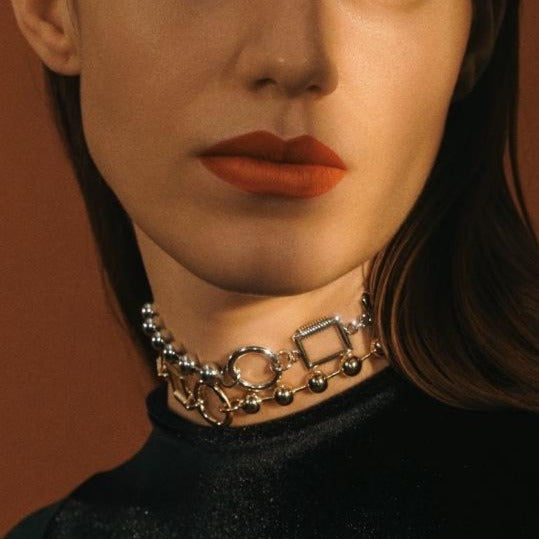 Chateau Choker Silver