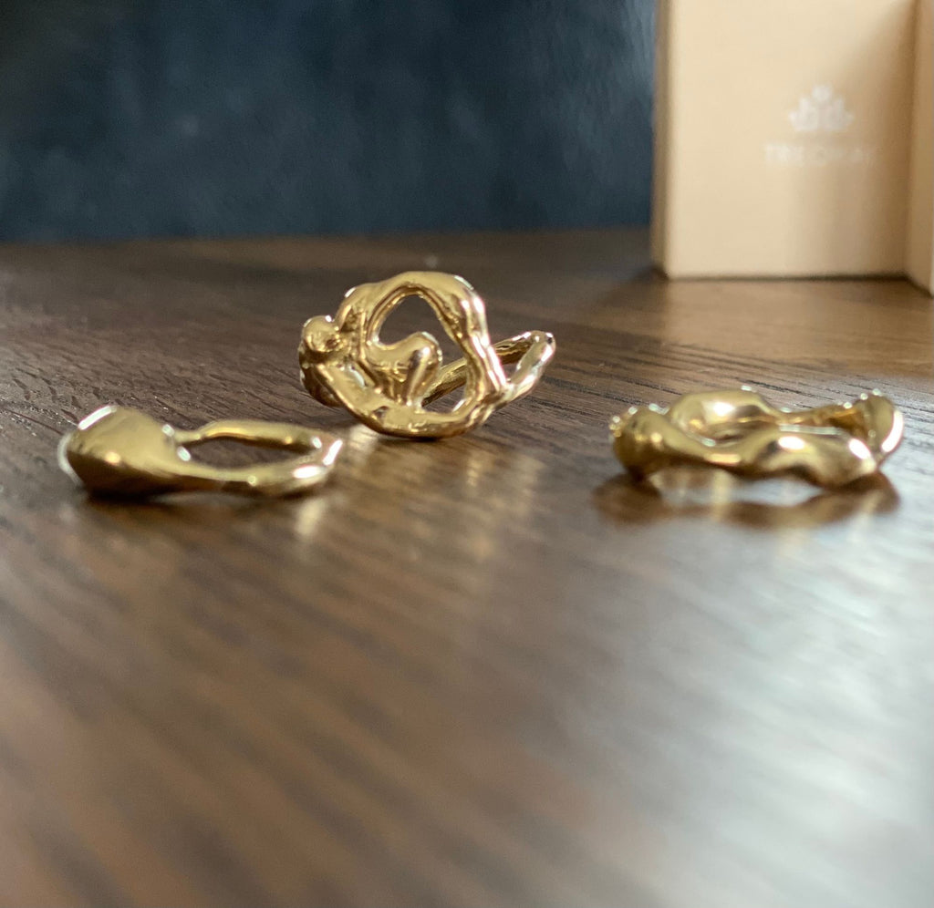 Lunar Cloud 14K Gold Ring