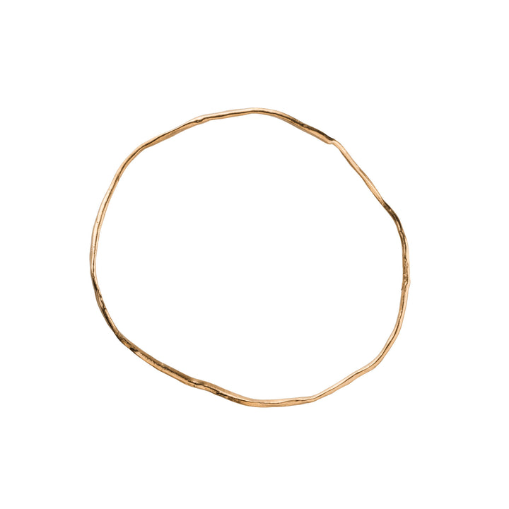 Coil 14K Gold Bangle