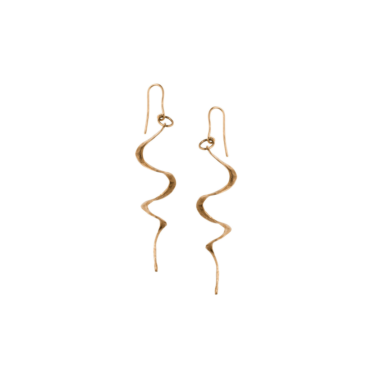 Coil Ohrringe aus 14K Gold