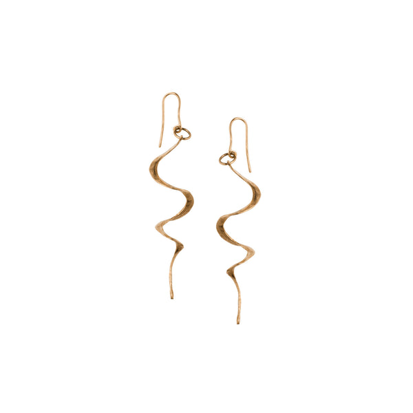 Coil 14K Gold Earrings