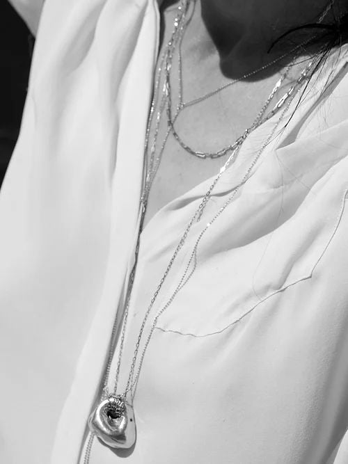 Rock 14K Gold Necklace