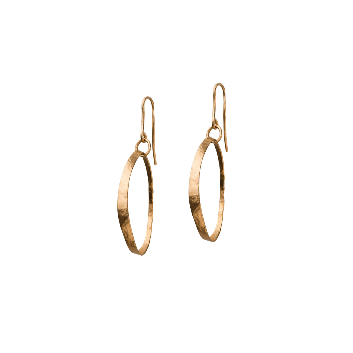 Single Eclipse Ohrringe aus 14K Gold