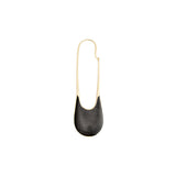 Ionic Mpingo 18K Gold Earring w. Diamond