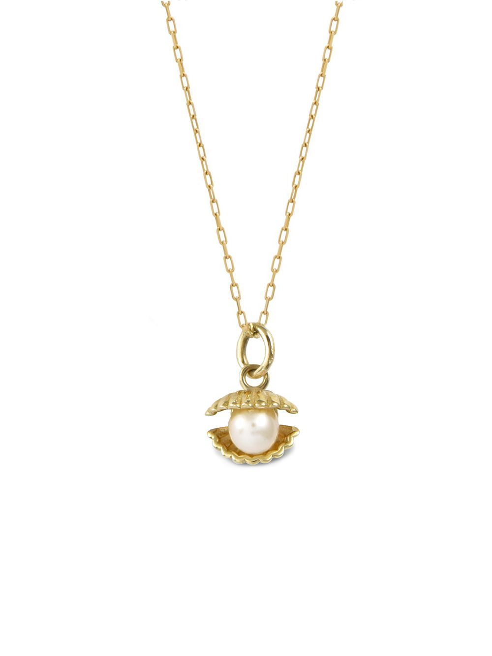 Venus Clam Halskette 14K Gold I Perle