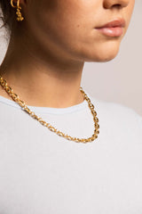IX Constantine 22K vergoldete Halskette