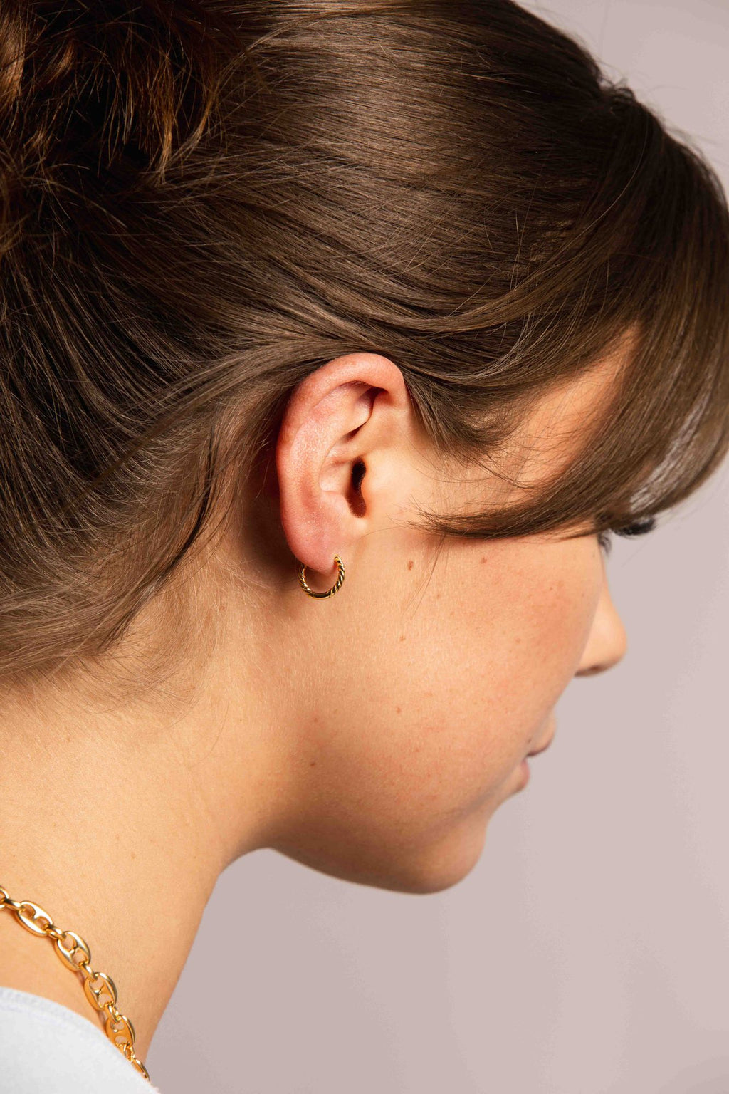 IX Frej 22K Forgyldt Hoop