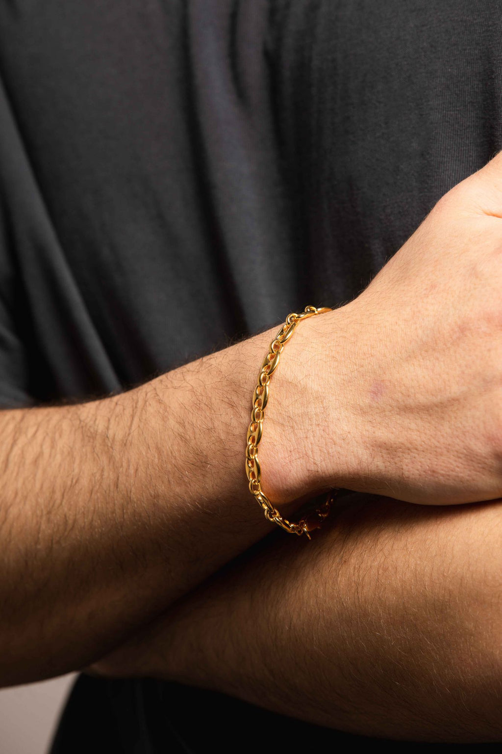 IX Constantine 22K Gold Plated Bracelet