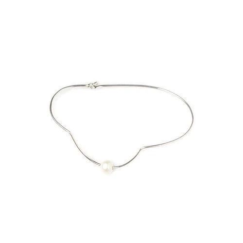 Iris Silver Anklet w. Pearl