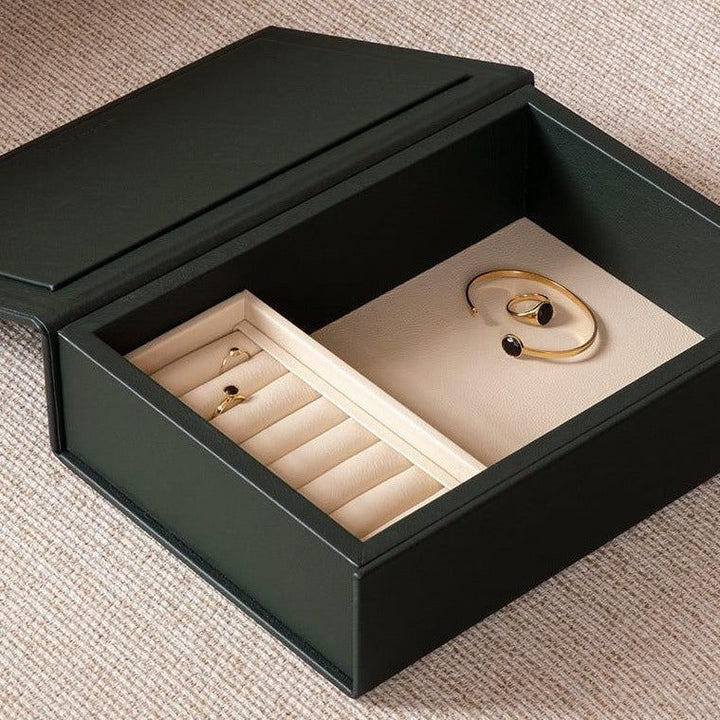 Forest Leather Jewellery Box, Large