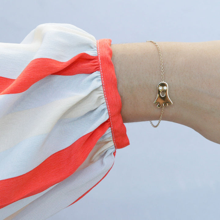 Boo 18K Whitegold Bracelet w. Diamonds