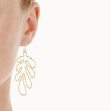 Matisse Single 18K Rosegold Earring w. Diamonds